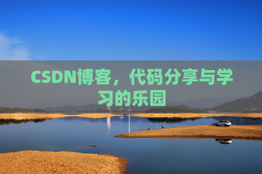 CSDN博客，代码分享与学习的乐园